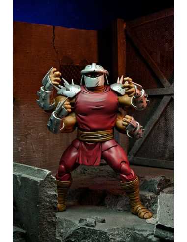 es::Tortugas Ninja (Mirage Comics) Figura Shredder Clone & Mini Shredder (Deluxe) 18 cm