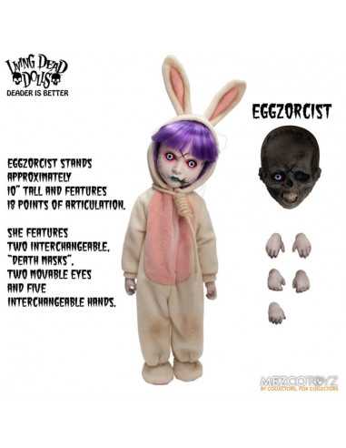 es::Living Dead Dolls Muñeco Eggzorcist 25 cm
