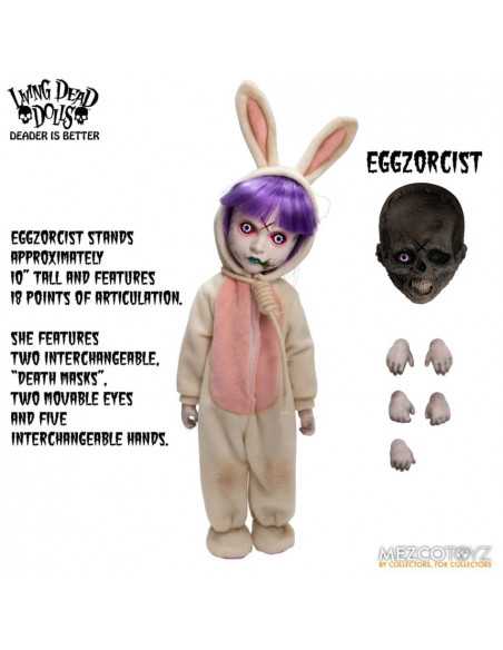 es::Living Dead Dolls Muñeco Eggzorcist 25 cm