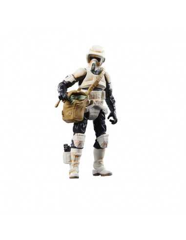 es::Star Wars The Mandalorian Vintage Collection Figura Speeder Bike Scout Trooper & Grogu 10 cm