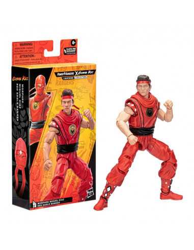 es::Power Rangers x Cobra Kai Lightning Collection Figura Morphed Miguel Diaz Red Eagle Ranger 15 cm