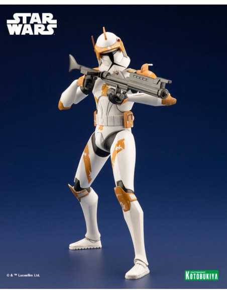 es::Star Wars The Clone Wars Estatua ARTFX+ 1/10 Commander Cody 17 cm