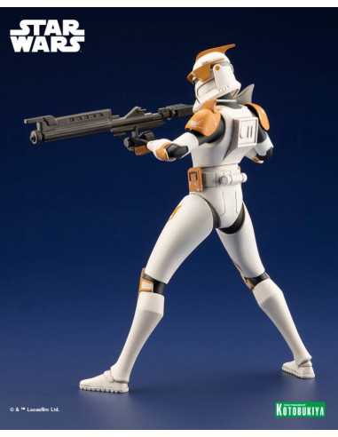 es::Star Wars The Clone Wars Estatua ARTFX+ 1/10 Commander Cody 17 cm