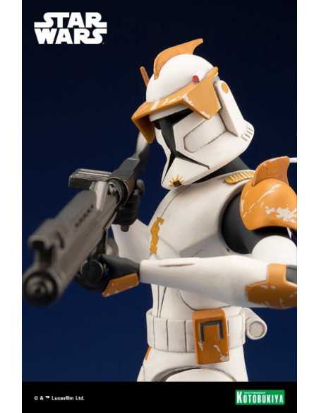 es::Star Wars The Clone Wars Estatua ARTFX+ 1/10 Commander Cody 17 cm