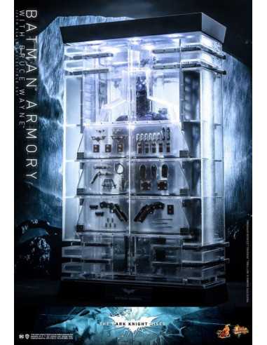 es::Batman The Dark Knight Rises Figuras y Diorama 1/6 Batman Armory with Bruce Wayne 30 cm