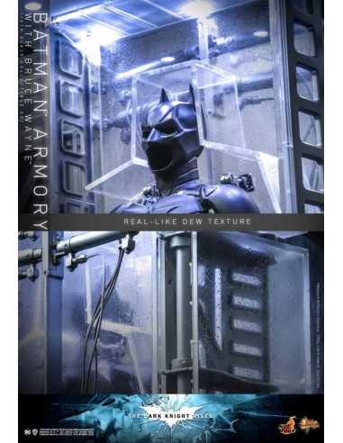 es::Batman The Dark Knight Rises Figuras y Diorama 1/6 Batman Armory with Bruce Wayne 30 cm