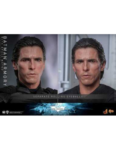 es::Batman The Dark Knight Rises Figuras y Diorama 1/6 Batman Armory with Bruce Wayne 30 cm