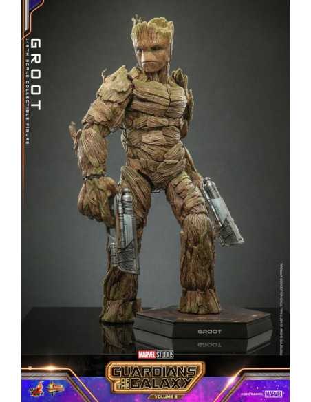 es::Guardianes de la Galaxia Vol. 3 Figura 1/6 Groot Hot Toys 32 cm