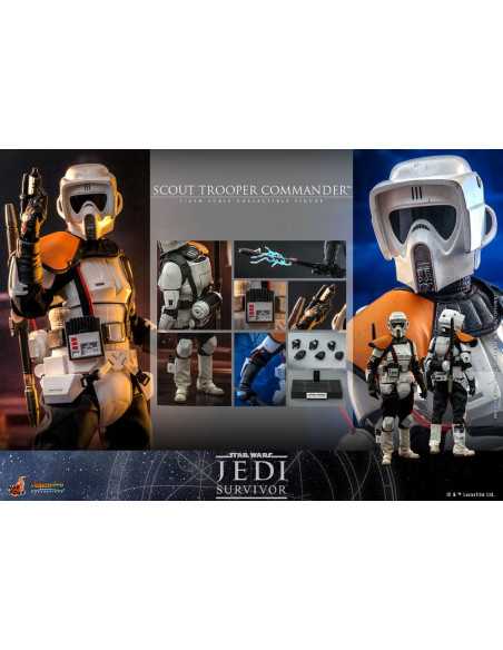 es::Star Wars: Jedi Survivor Figura 1/6 Scout Trooper Commander Hot Toys 30 cm 