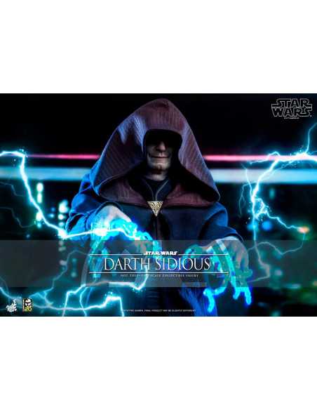 es::Star Wars: The Clone Wars Figura 1/6 Darth Sidious Hot Toys