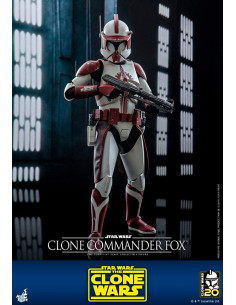 es::Star Wars: The Clone Wars Figura 1/6 Commander Fox Hot Toys