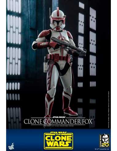 es::Star Wars: The Clone Wars Figura 1/6 Commander Fox Hot Toys