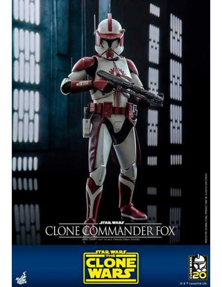 es::Star Wars: The Clone Wars Figura 1/6 Commander Fox Hot Toys