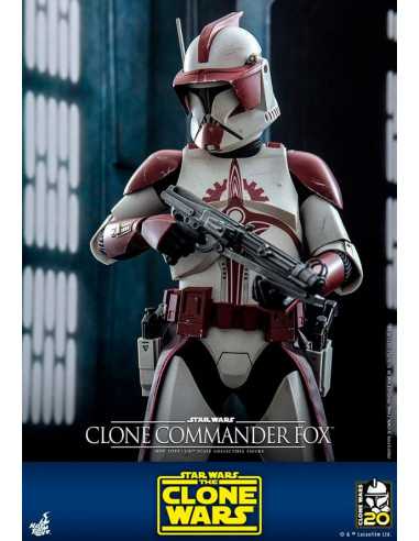 es::Star Wars: The Clone Wars Figura 1/6 Commander Fox Hot Toys