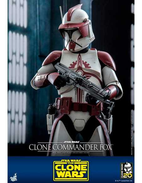 es::Star Wars: The Clone Wars Figura 1/6 Commander Fox Hot Toys