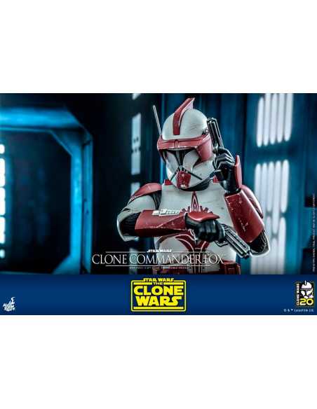 es::Star Wars: The Clone Wars Figura 1/6 Commander Fox Hot Toys