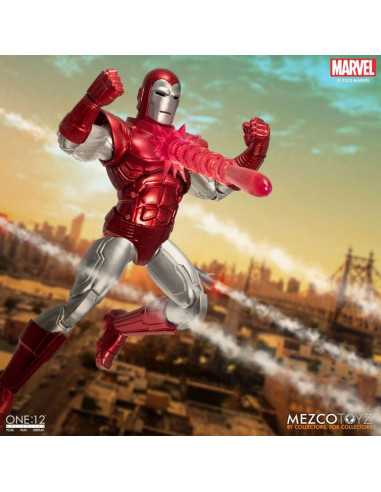 es::Marvel Figura 1/12 Iron Man (Silver Centurion Edition) One:12 Collective 16 cm