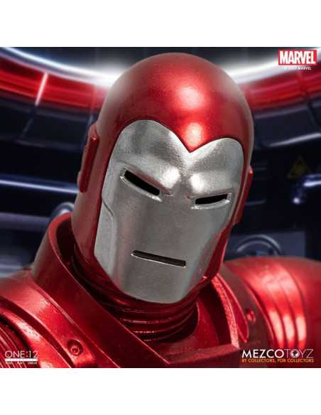 es::Marvel Figura 1/12 Iron Man (Silver Centurion Edition) One:12 Collective 16 cm