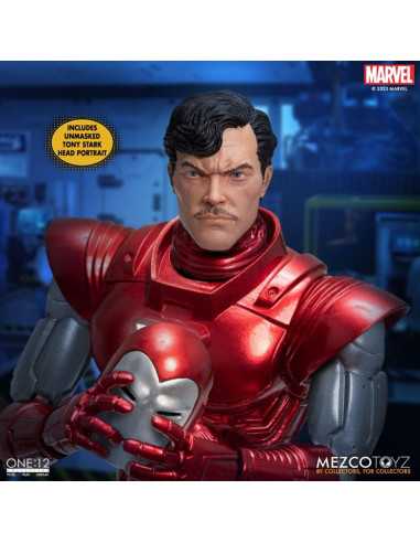 es::Marvel Figura 1/12 Iron Man (Silver Centurion Edition) One:12 Collective 16 cm