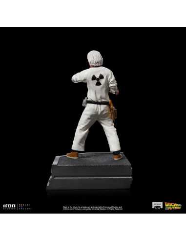 es::Regreso al Futuro I Estatua 1/10 Art Scale Doc Brown 22 cm