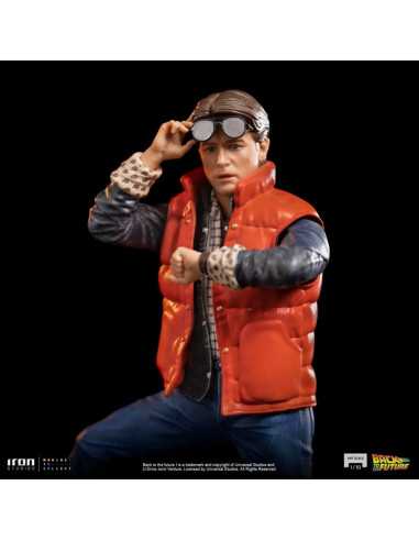 es::Regreso al Futuro I Estatua 1/10 Art Scale Marty McFly 20 cm
