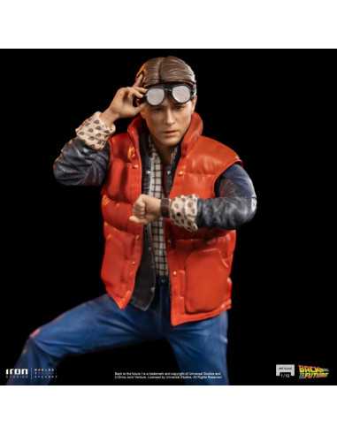 es::Regreso al Futuro I Estatua 1/10 Art Scale Marty McFly 20 cm
