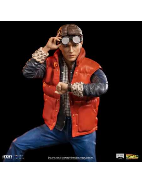 es::Regreso al Futuro I Estatua 1/10 Art Scale Marty McFly 20 cm