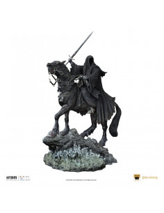 es::El Señor de los Anillos Estatua 1/10 Deluxe Art Scale Nazgul on Horse 42 cm