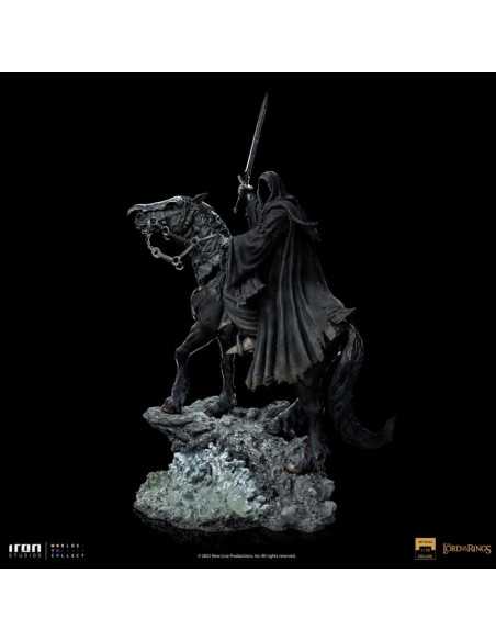 es::El Señor de los Anillos Estatua 1/10 Deluxe Art Scale Nazgul on Horse 42 cm