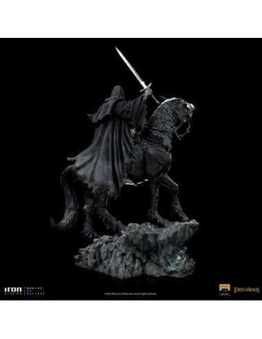 es::El Señor de los Anillos Estatua 1/10 Deluxe Art Scale Nazgul on Horse 42 cm