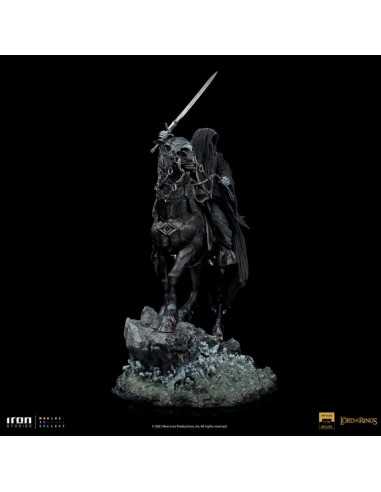 es::El Señor de los Anillos Estatua 1/10 Deluxe Art Scale Nazgul on Horse 42 cm
