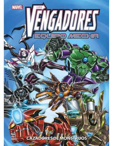 es::Marvel Action. Los Vengadores Equipo Mecha: Cazadores de monstruos