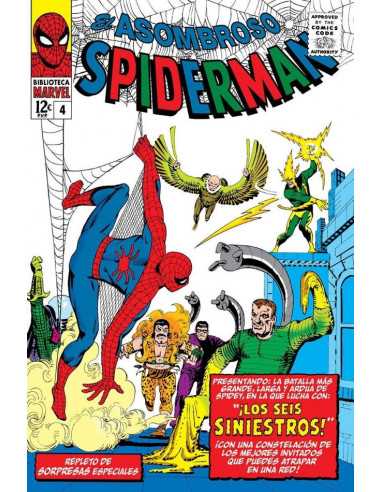 es::Biblioteca Marvel. El Asombroso Spiderman 4. 1964-65
