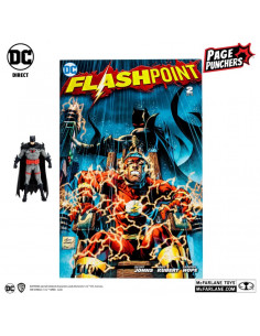 es::DC Page Punchers Figura & Cómic Batman (Flashpoint) 8 cm