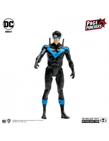 es::DC Page Punchers Figura & Cómic Nightwing (DC Rebirth) 8 cm