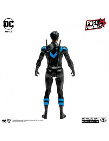es::DC Page Punchers Figura & Cómic Nightwing (DC Rebirth) 8 cm