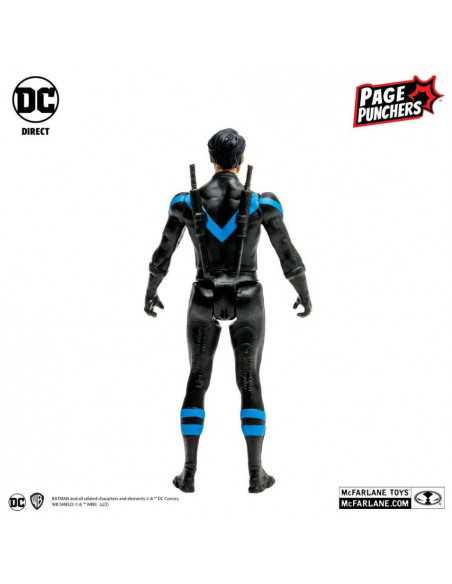 es::DC Page Punchers Figura & Cómic Nightwing (DC Rebirth) 8 cm