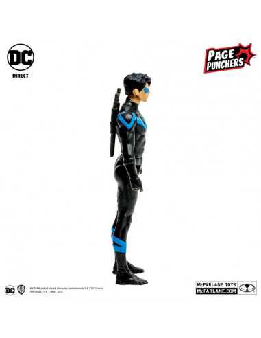 es::DC Page Punchers Figura & Cómic Nightwing (DC Rebirth) 8 cm