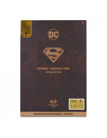 es::DC Multiverse Figura Superman Unchained Armor (Patina) (Gold Label) 18 cm