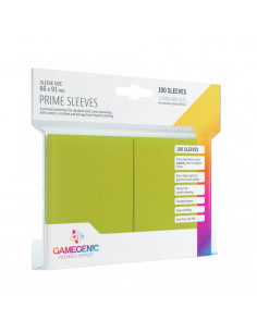 es::Pack Prime Sleeves Lime (100 fundas)