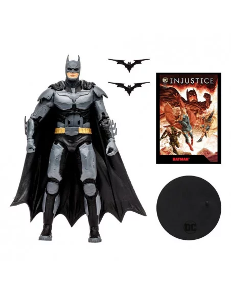 es::DC Page Punchers Gaming Figura & Cómic Batman (Injustice 2) 18 cm