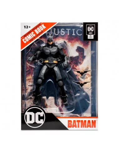 es::DC Page Punchers Gaming Figura & Cómic Batman (Injustice 2) 18 cm