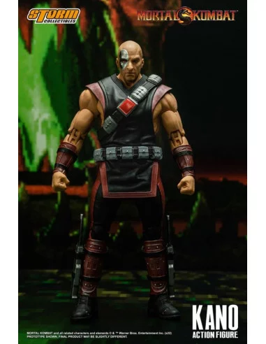 es::Mortal Kombat Figura 1/12 Kano 18 cm