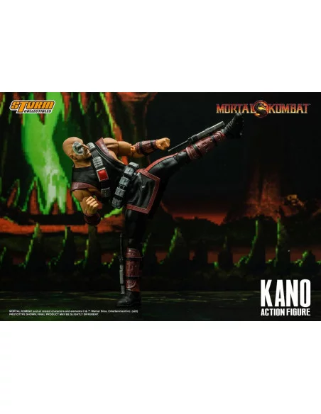 es::Mortal Kombat Figura 1/12 Kano 18 cm