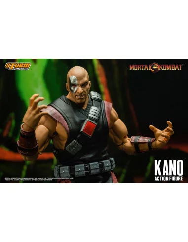 es::Mortal Kombat Figura 1/12 Kano 18 cm