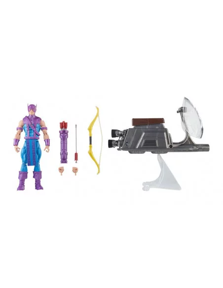 es::Avengers Marvel Legends Figura Hawkeye with Sky-Cycle 15 cm