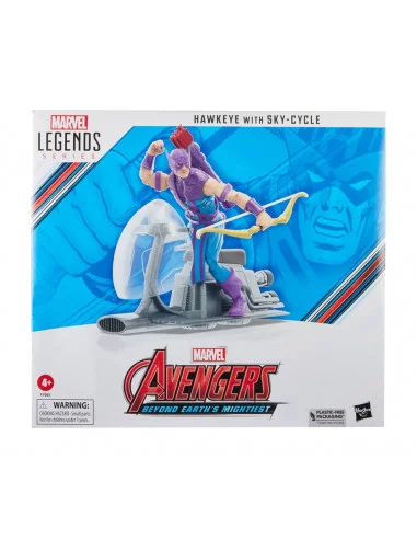 es::Avengers Marvel Legends Figura Hawkeye with Sky-Cycle 15 cm
