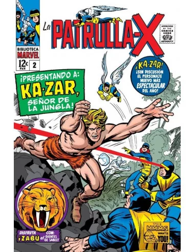es::Biblioteca Marvel. La Patrulla-X 2. 1964-65