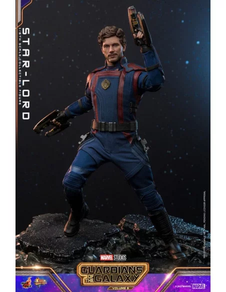 es::Guardianes de la Galaxia Vol. 3 Figura 1/6 Star-Lord Hot Toys 31 cm