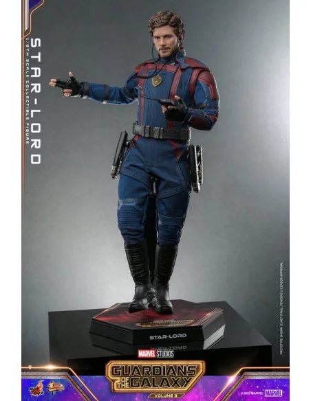 es::Guardianes de la Galaxia Vol. 3 Figura 1/6 Star-Lord Hot Toys 31 cm